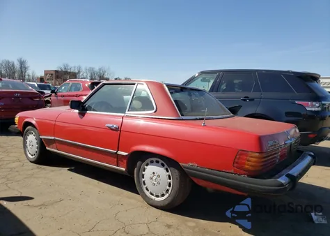 1983 Mercedes-Benz 380 Sl z USA, uszkodzony, nr VIN WDBBA45A5DB022728